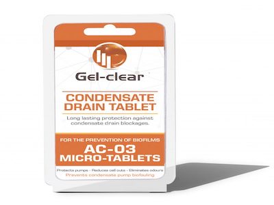 (AC-03) Viên chống tắc nghẽn đường nước ngưng Gel-clear 6 Pack Micro-tabs 